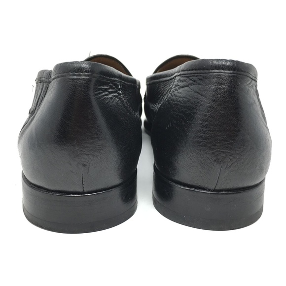Mezlan Loafers Dress Shoes Size 8.5 M Black Lizard main image 8